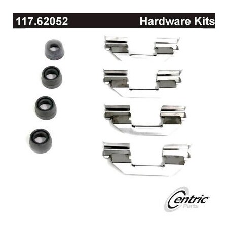 Centric Disc Brake Hardware Kit, Parts 117.62052